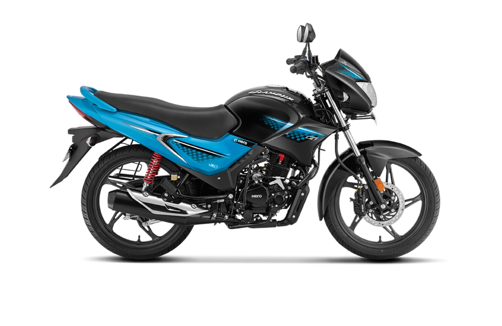 HERO Glamour Techno Blu Met Blk