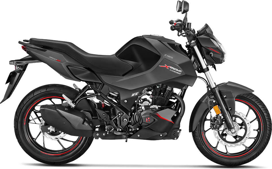 HERO Xtreme 160R Stealth Black