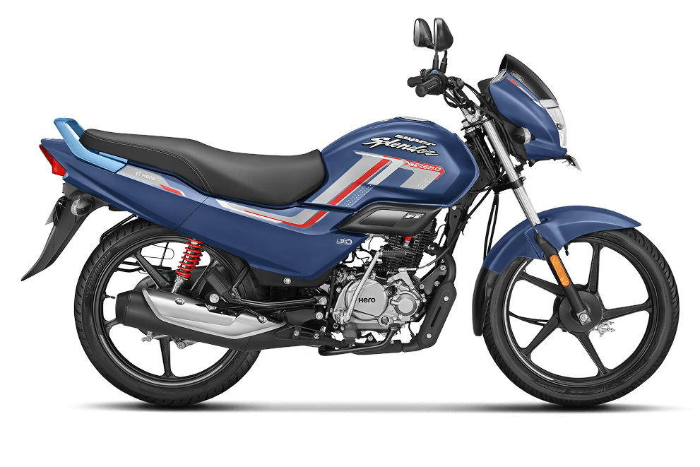 HERO Super Splendor XTEC 2.0 Matt Nexus Blue