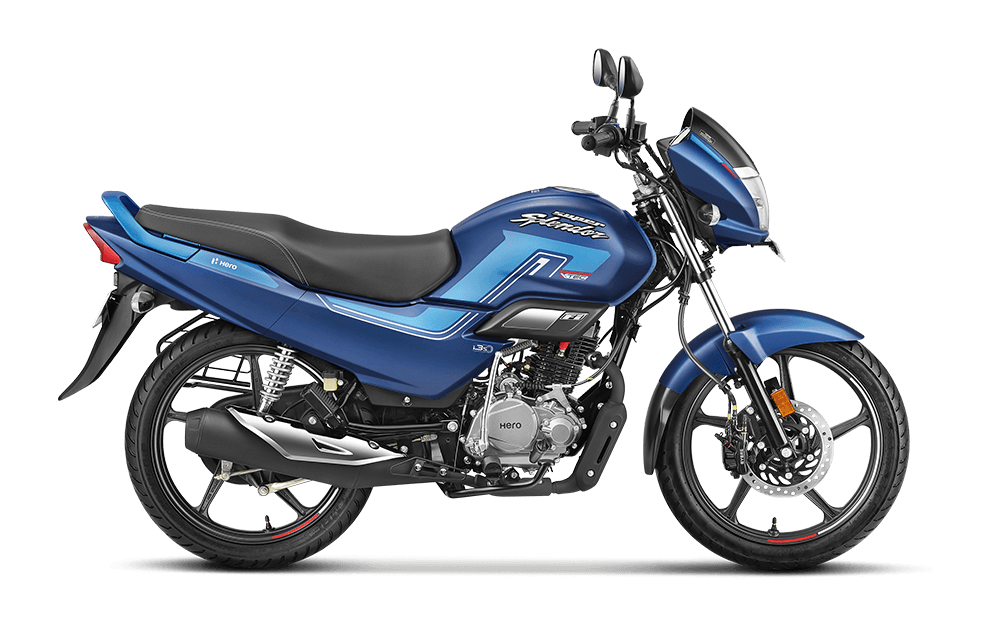 HERO Super Splendor XTEC Matt Nexus Blue