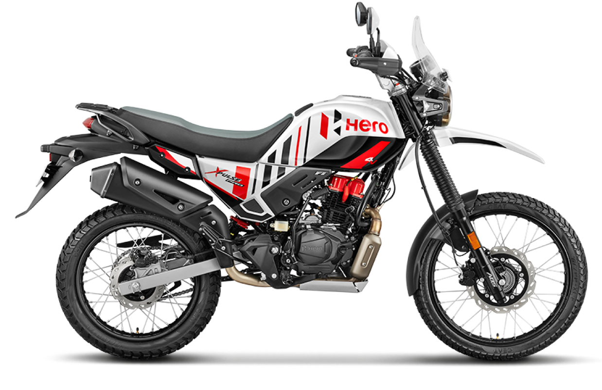 HERO XPulse 200 4V Pearl Fadeless White