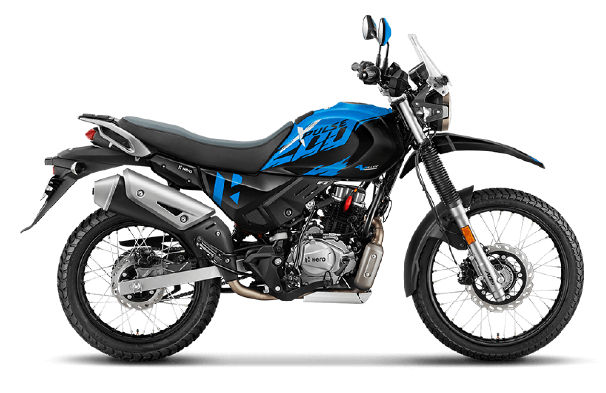 HERO XPulse 200 4V Techno Blu Met Blk
