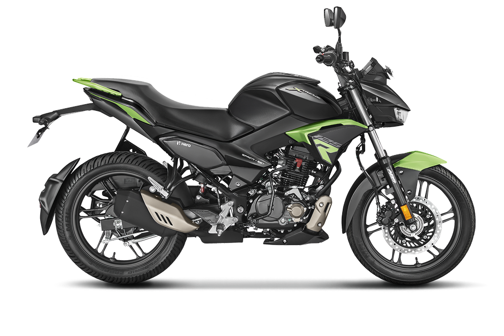HERO Xtreme 125R Black Leaf Green