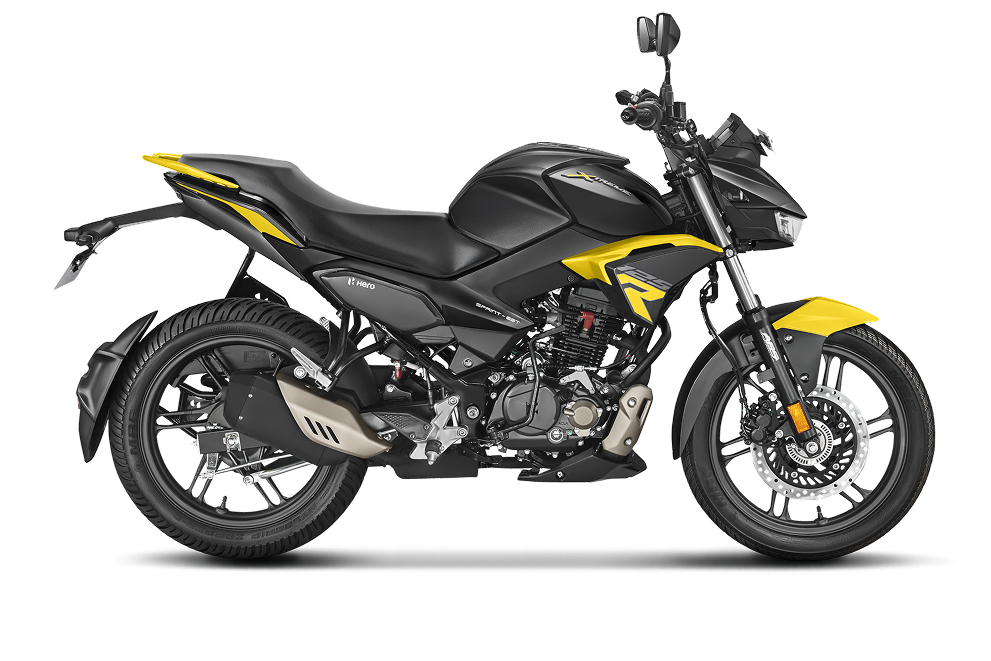 HERO Xtreme 125R Black Moon Yellow