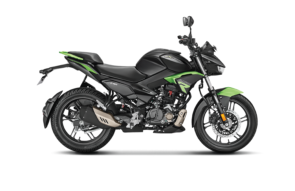 HERO Xtreme 125R Black Leaf Green