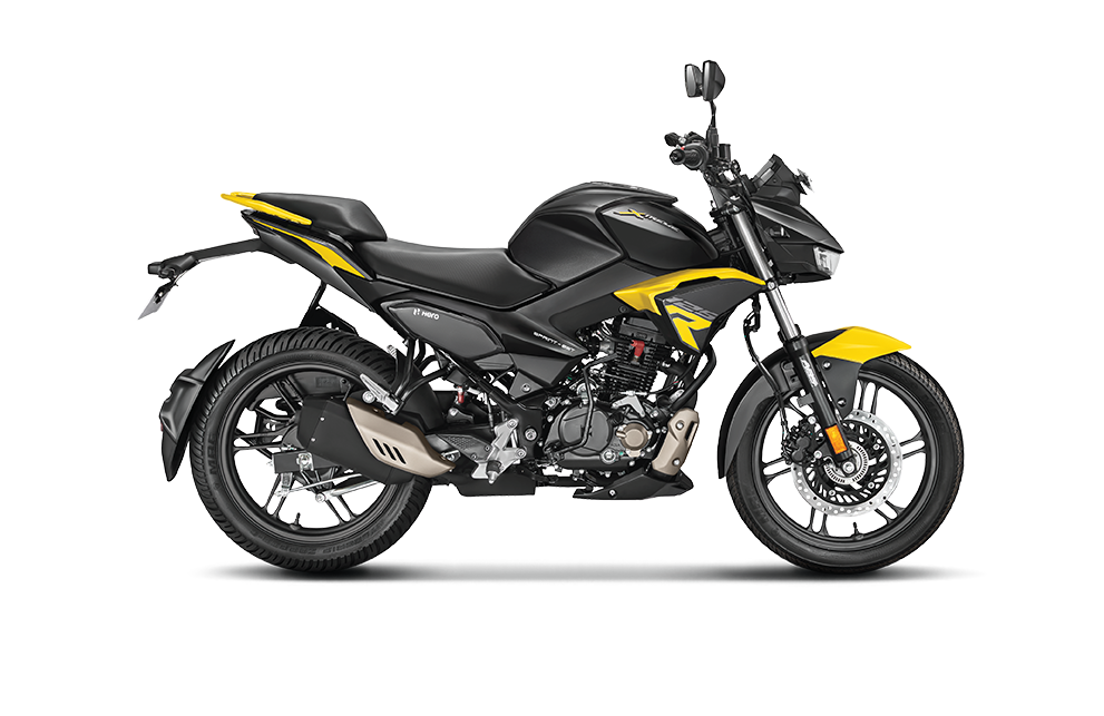 HERO Xtreme 125R Black Moon Yellow