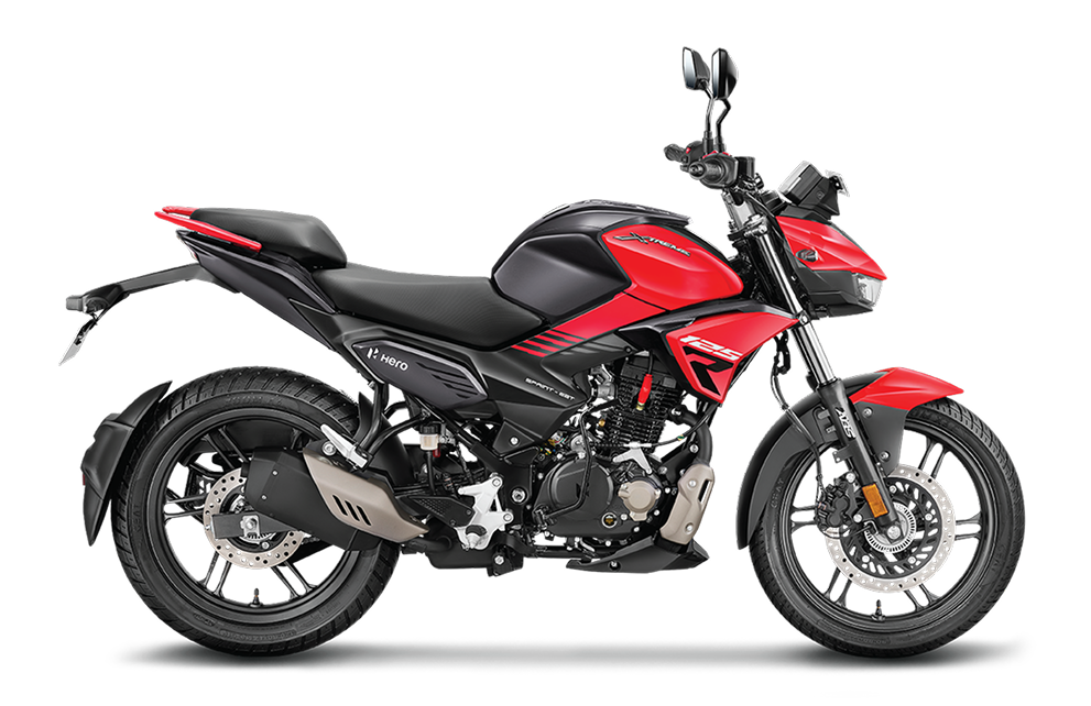 HERO Xtreme 125R Black Pearl Red