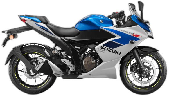SUZUKI Gixxer 250 Met. Triton Blue / Pearl Glacier White