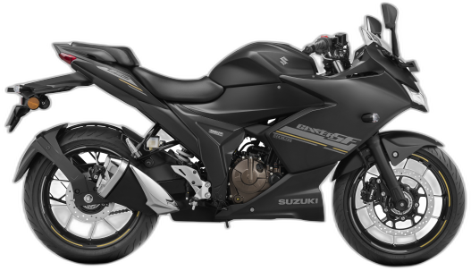 SUZUKI Gixxer 250 YVB (Glass Sparkle Black)