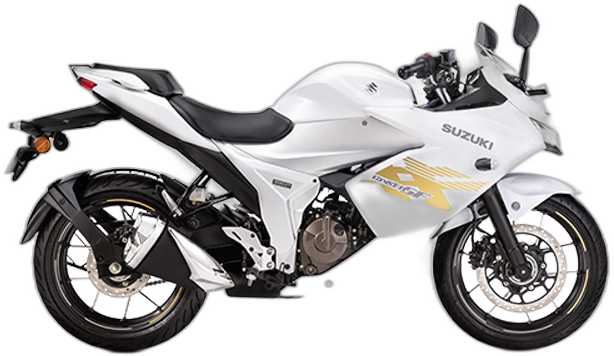 SUZUKI Gixxer 250 YWW (Pearl Glacier White) + SAB (Met. Mat Platinum Silver No.2)