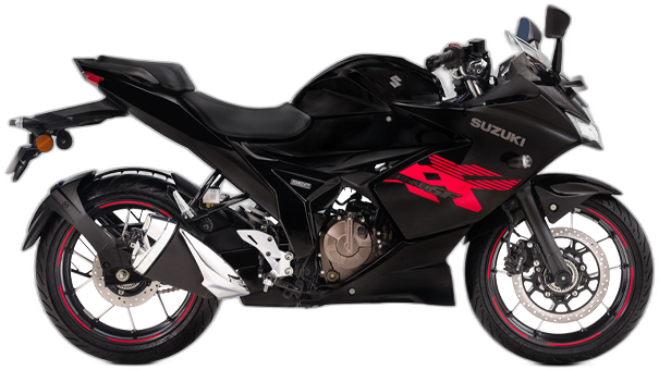 SUZUKI Gixxer 250 YVB (Glass Sparkle Black)