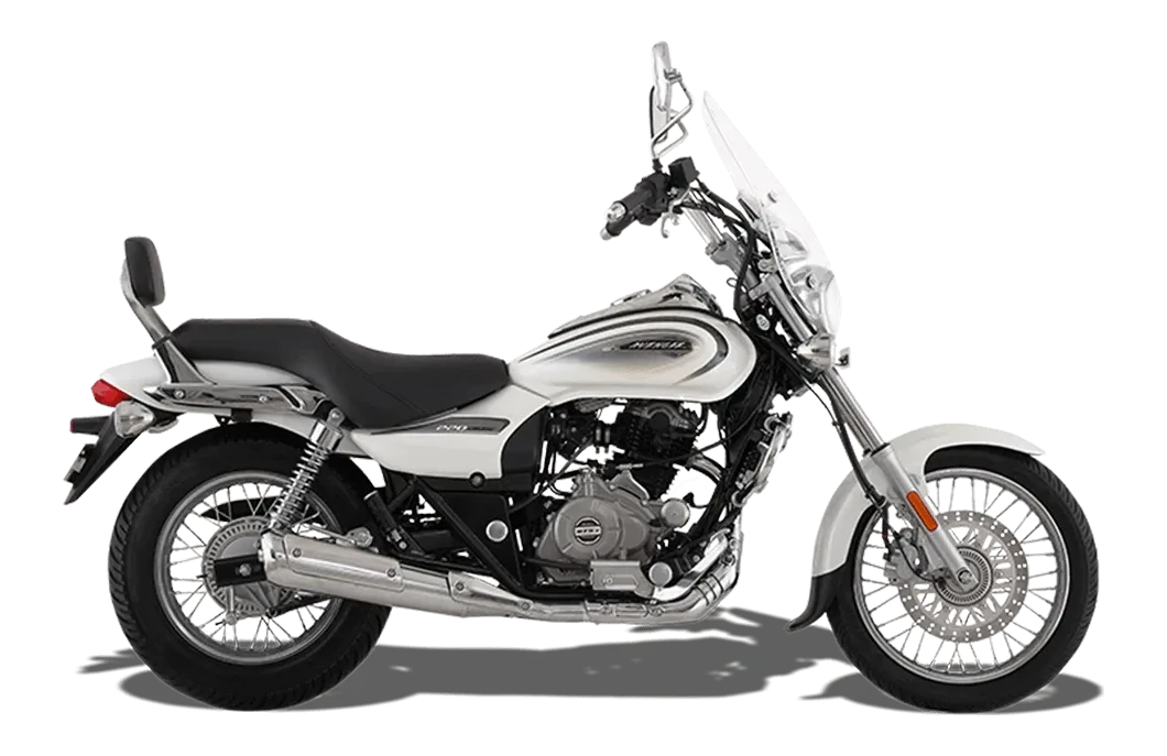 BAJAJ Avenger 220 Moon White