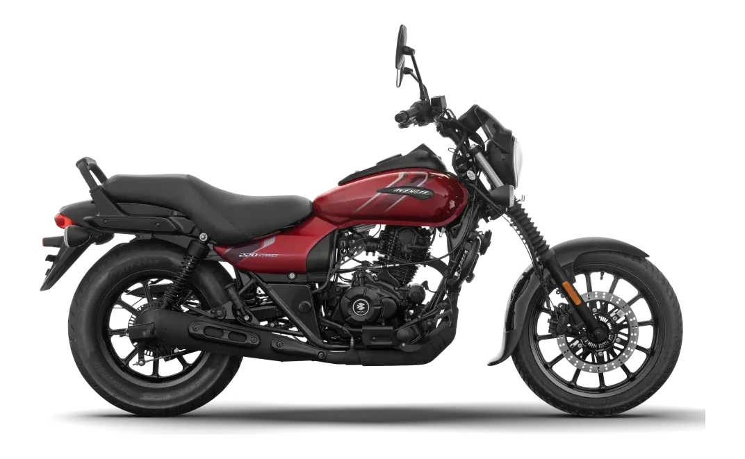 BAJAJ Avenger 220 Cocktail Wine Red