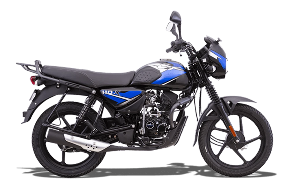 BAJAJ CT 110X Ebony Black - Blue