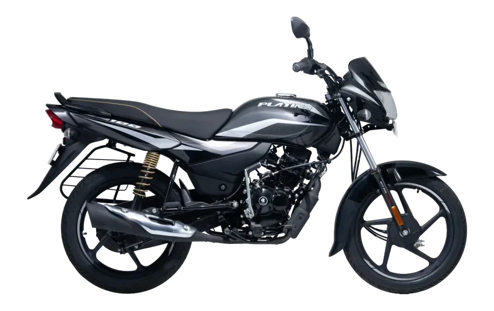 BAJAJ Platina 100 Black & White