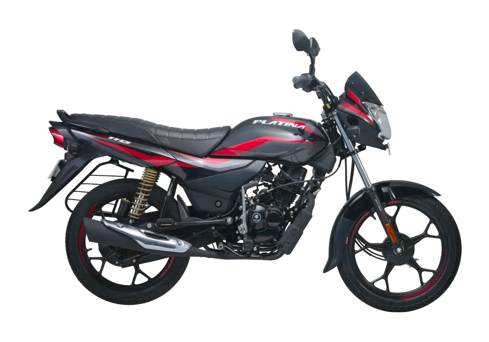 BAJAJ Platina 110 Black & Red