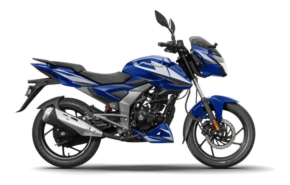 BAJAJ Pulsar 125 Saffire Blue + Blue Silver