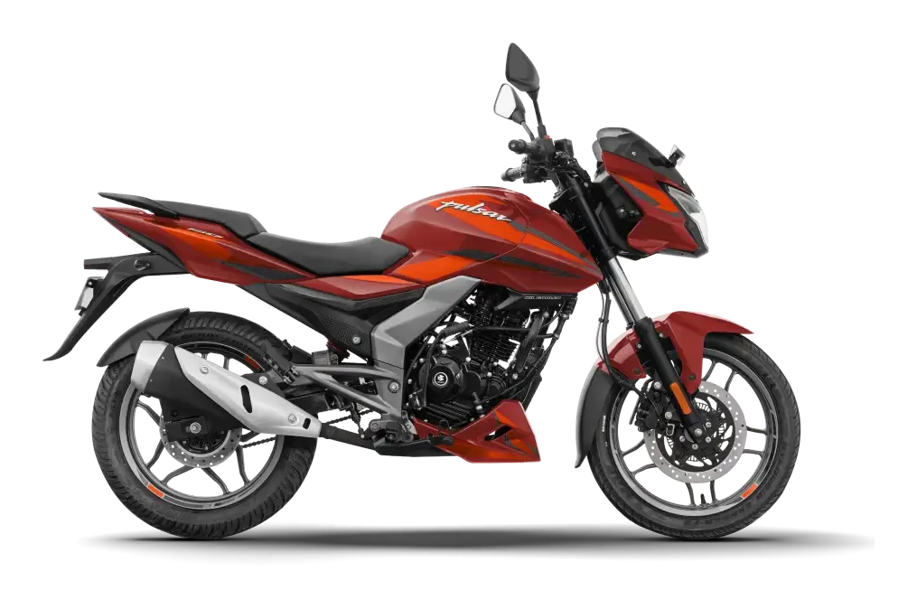 BAJAJ Pulsar 150 Fury Red + Light Orange