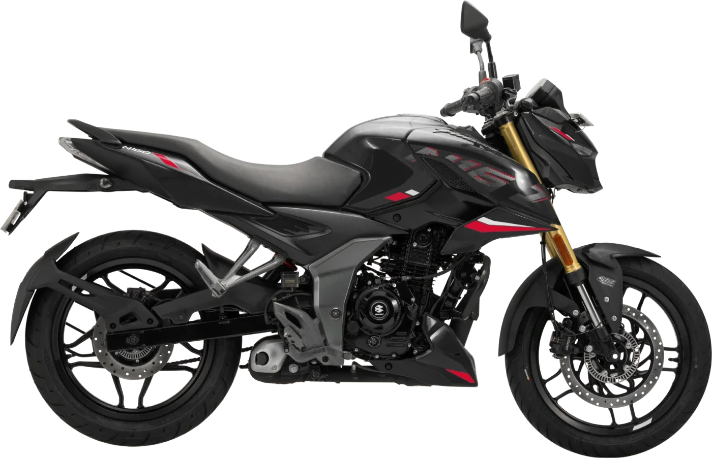 BAJAJ Pulsar N160 Brooklyn Black