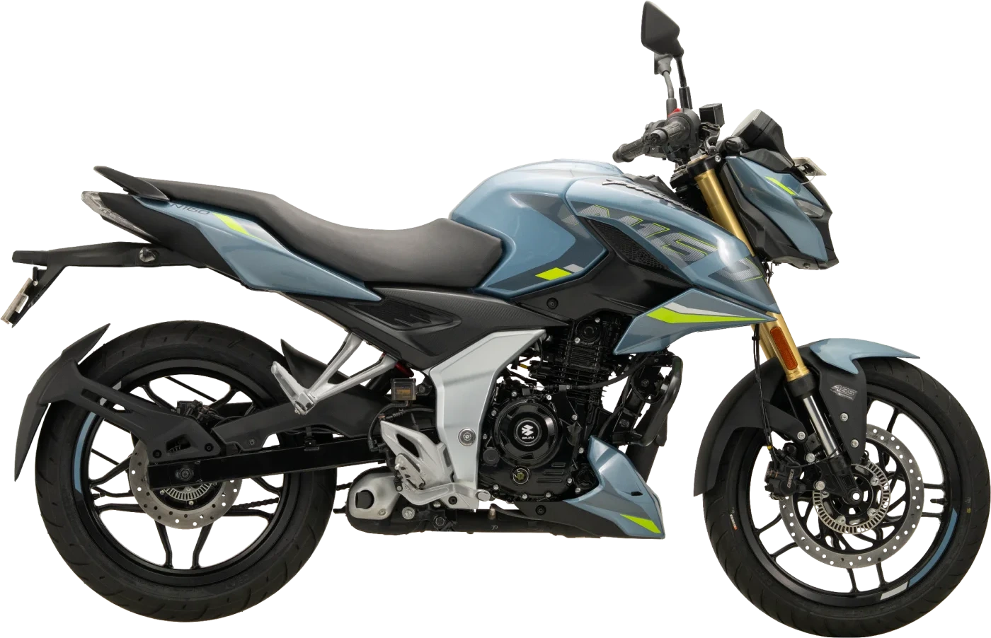 BAJAJ Pulsar N160 Polar Sky Blue