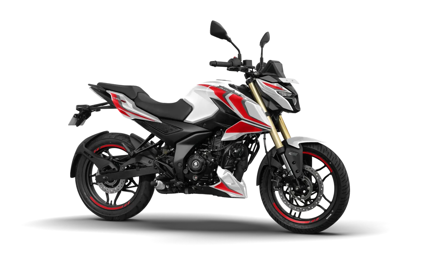 BAJAJ Pulsar N160 Pearl Metallic White