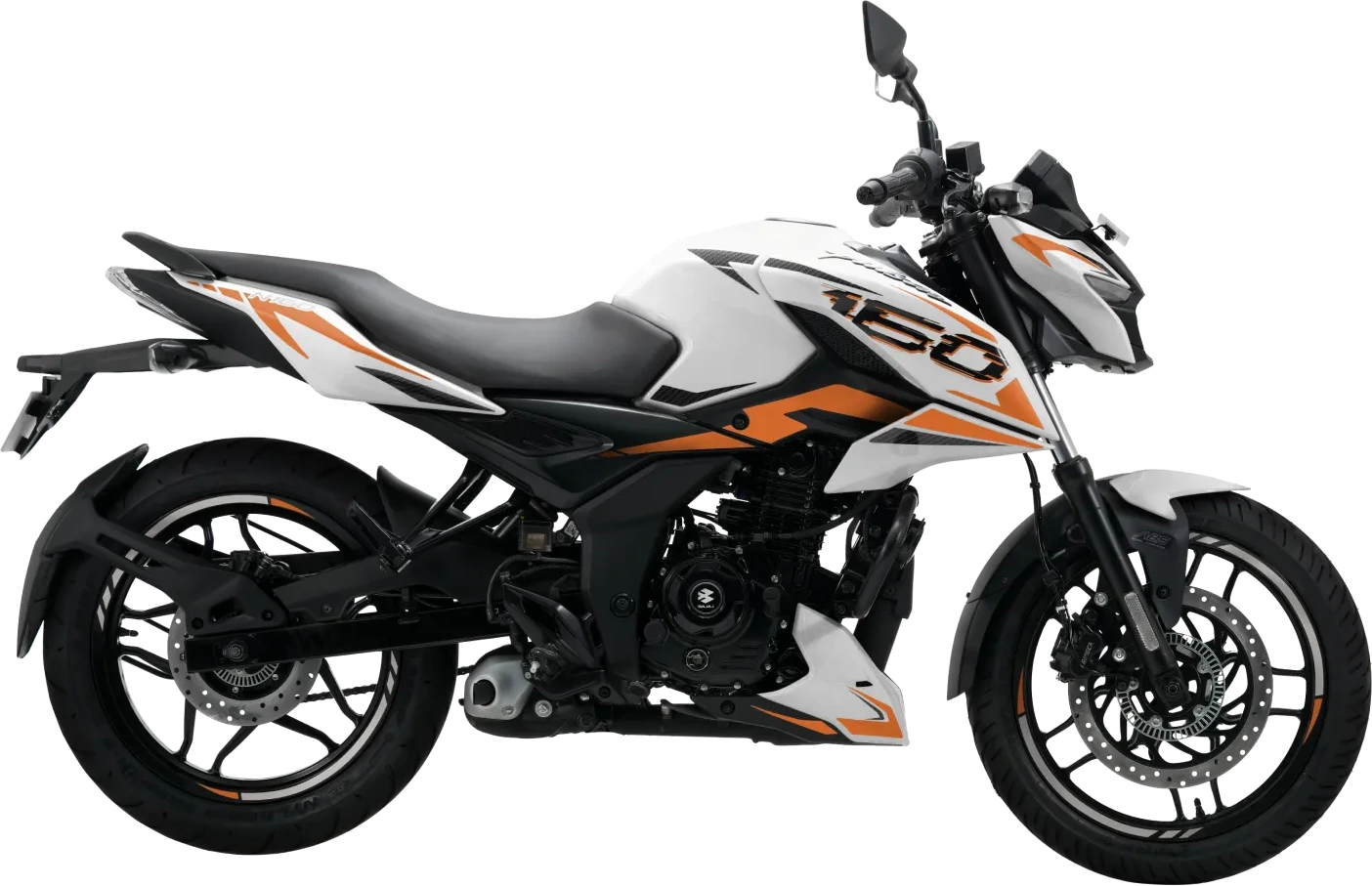 BAJAJ Pulsar N160 Pearl Metallic White