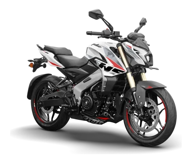 BAJAJ Pulsar NS400Z Pearl Metallic White