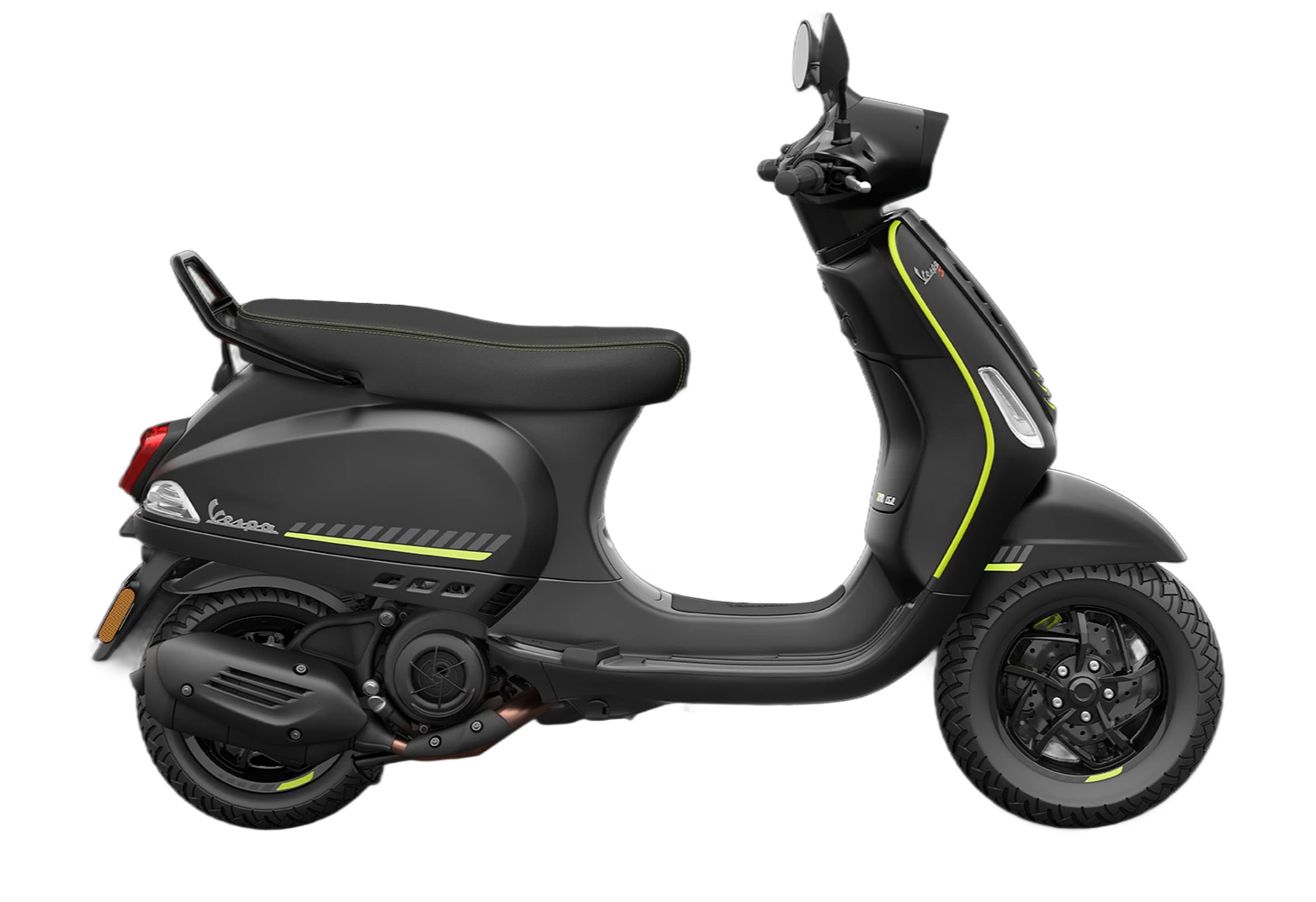 VESPA S Tech Matt Black