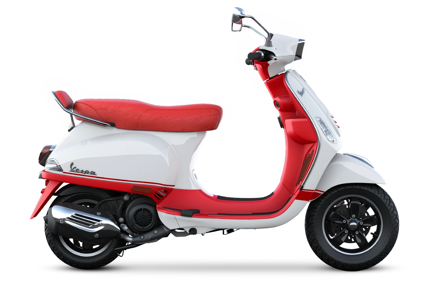 VESPA S 125 · Dual Red & White