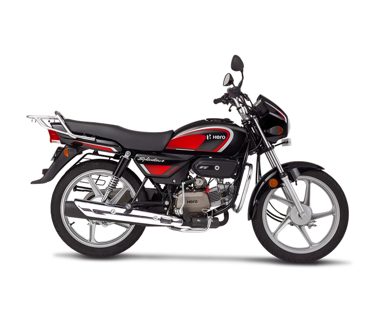HERO Splendor+ I3S · Sports Red Black