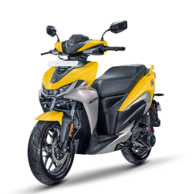 HERO Xoom 125 Matt Giallo Lime