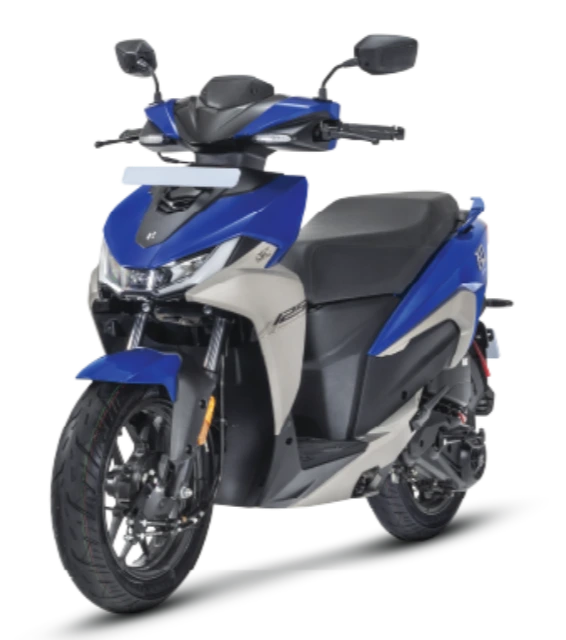 HERO Xoom 125 Vibrant Blue Metallic