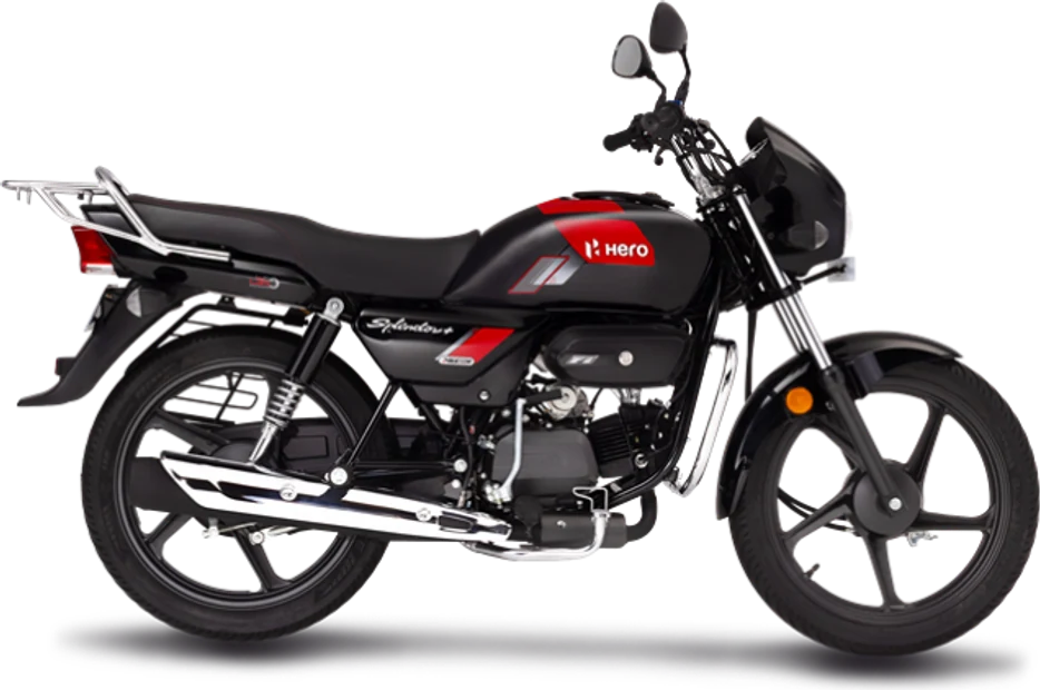 HERO Splendor+ XTEC Red Black