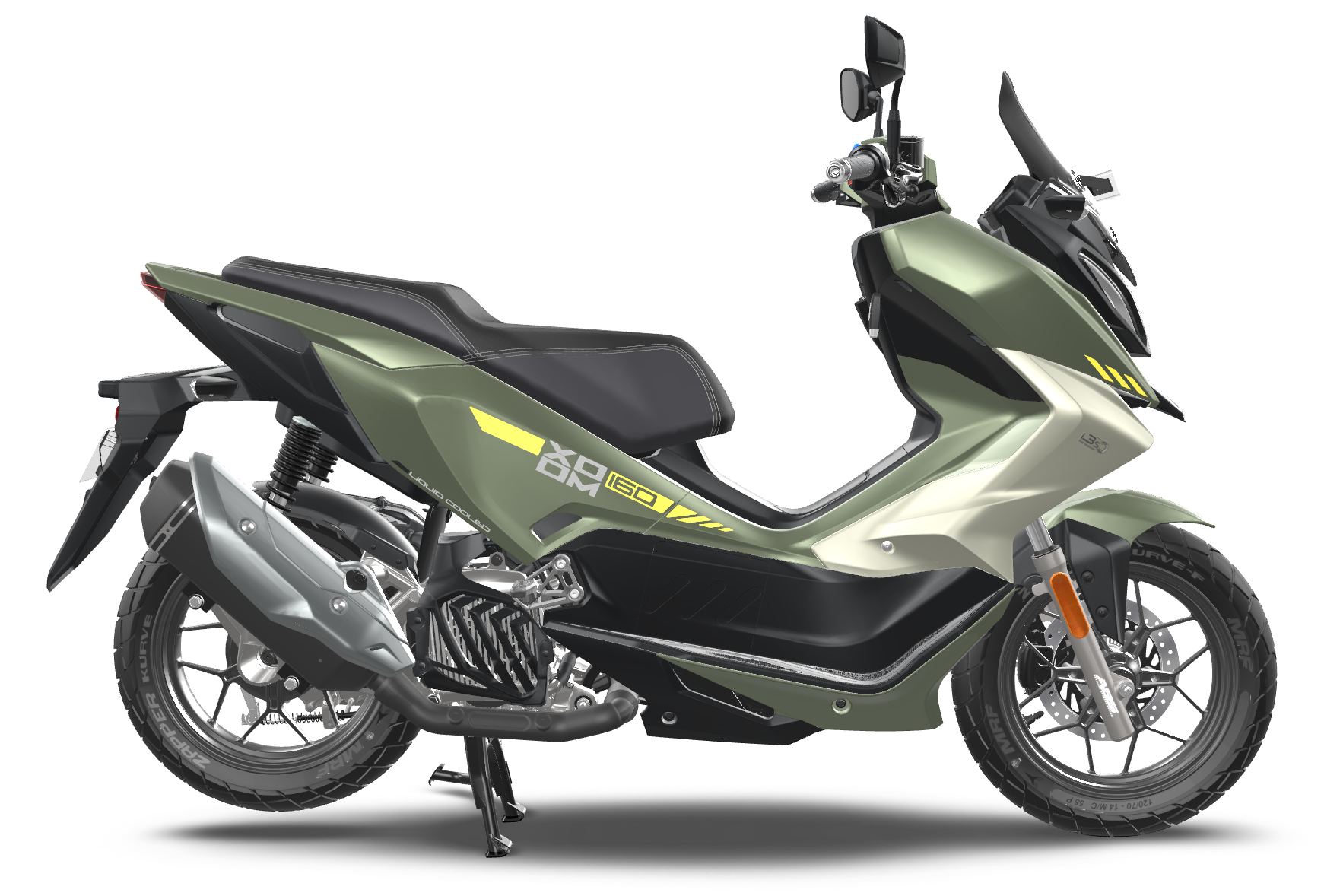 HERO Xoom 160 Matte RainForest Green