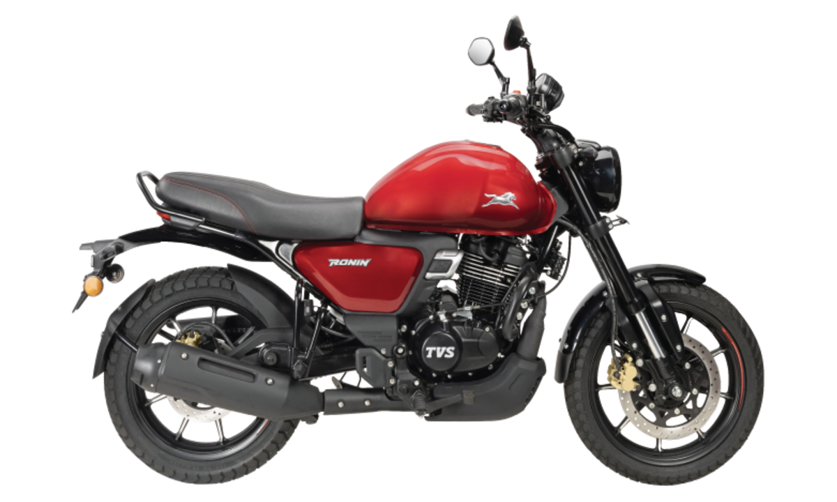 TVS Ronin Magma Red