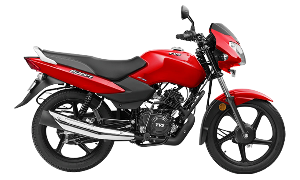 TVS Sport All Red