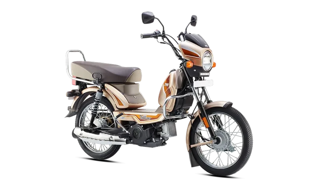 TVS XL100 Luster Gold