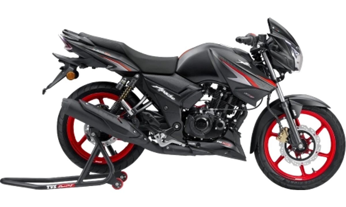 TVS Apache RTR 160 2V Matte Black