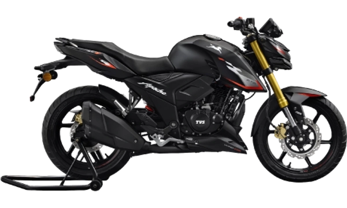 TVS Apache RTR 160 4V Matte Black