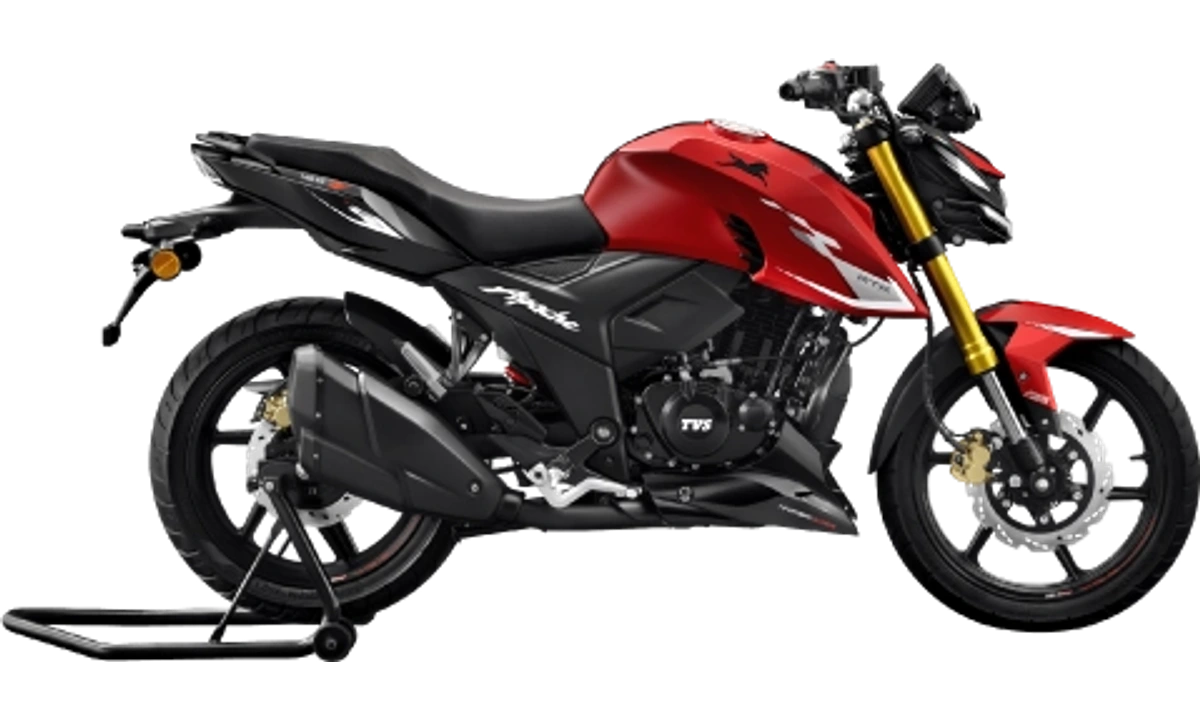 TVS Apache RTR 160 4V Racing Red