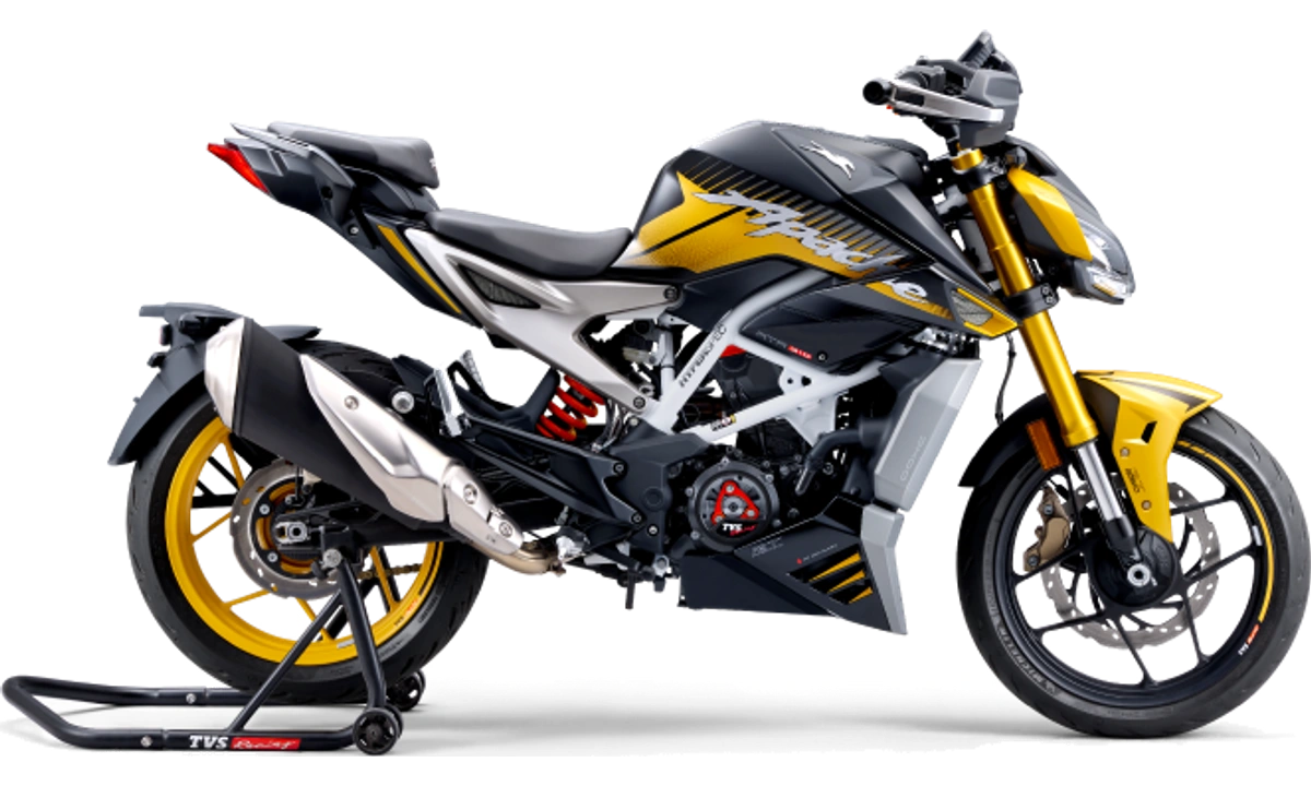 TVS Apache RTR 310 Fury Yellow