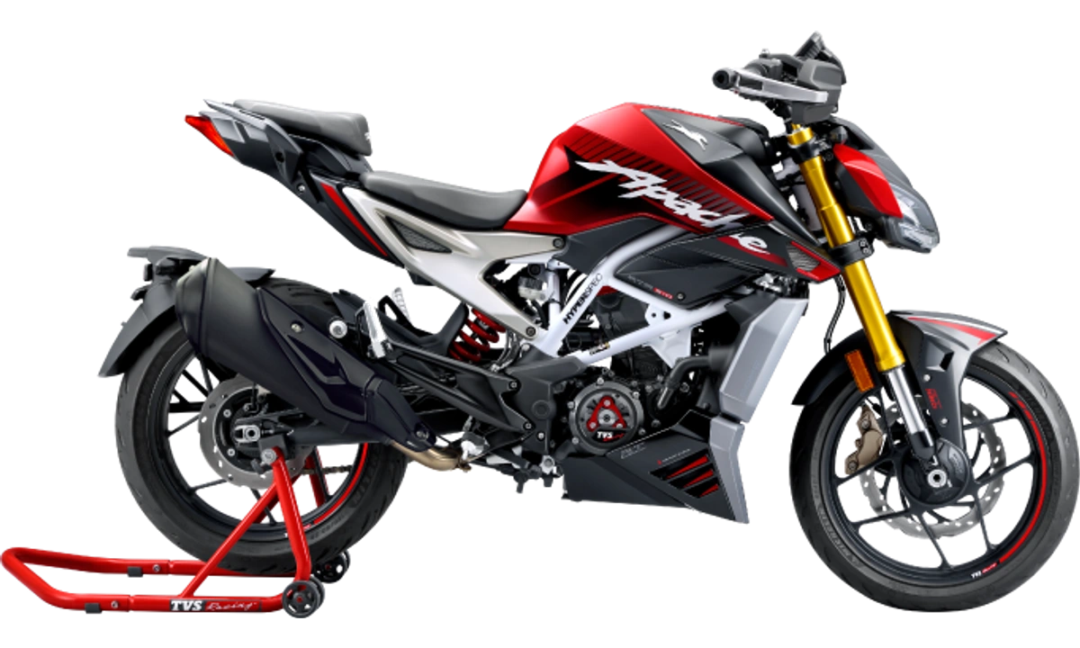 TVS Apache RTR 310 Fiery Red