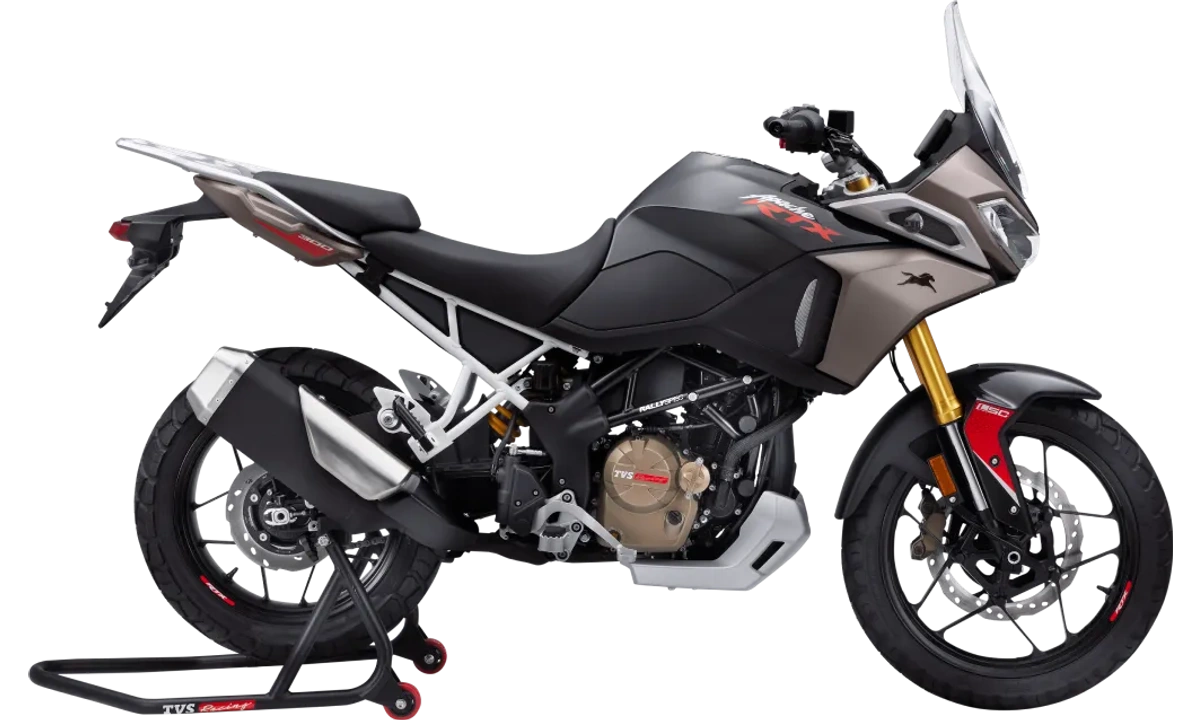 TVS Apache RTX RTX Lightning Black