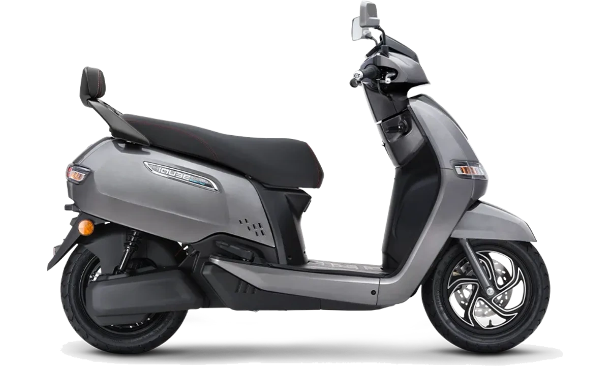 TVS iQube iQube 3.1 kWh · Titanium Grey