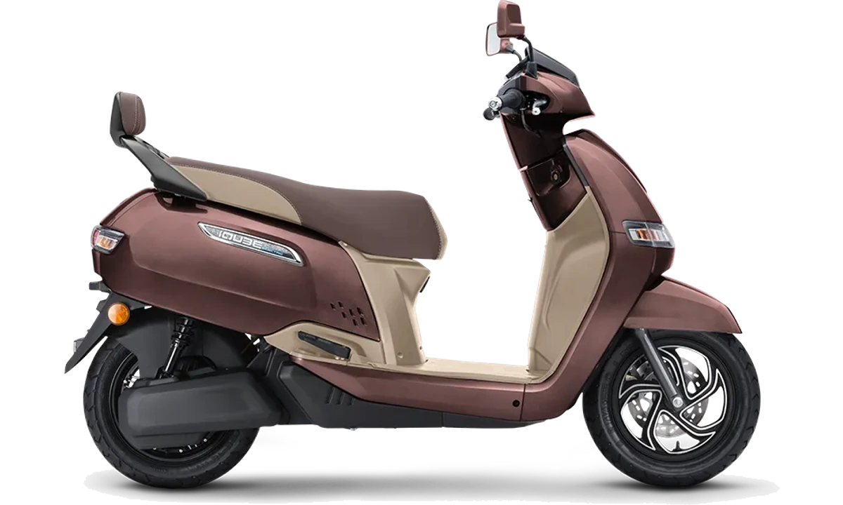 TVS iQube iQube 3.1 kWh · Copper Bronze Beige