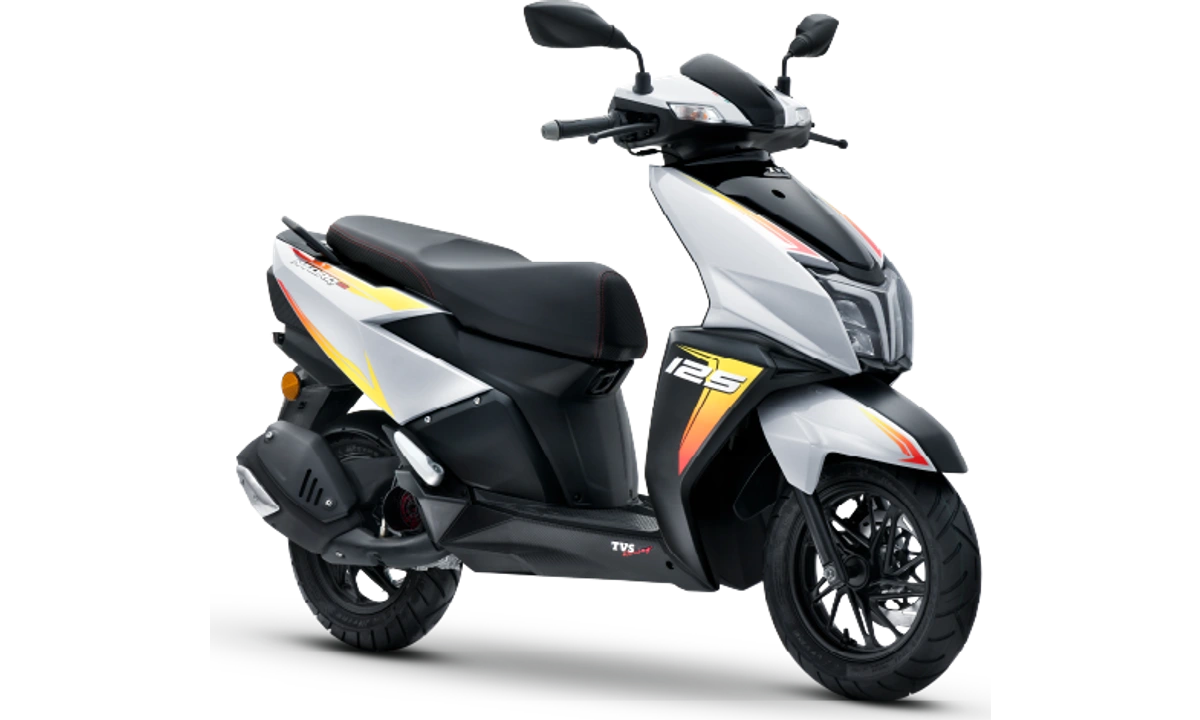 TVS Ntorq 125 Spiti White