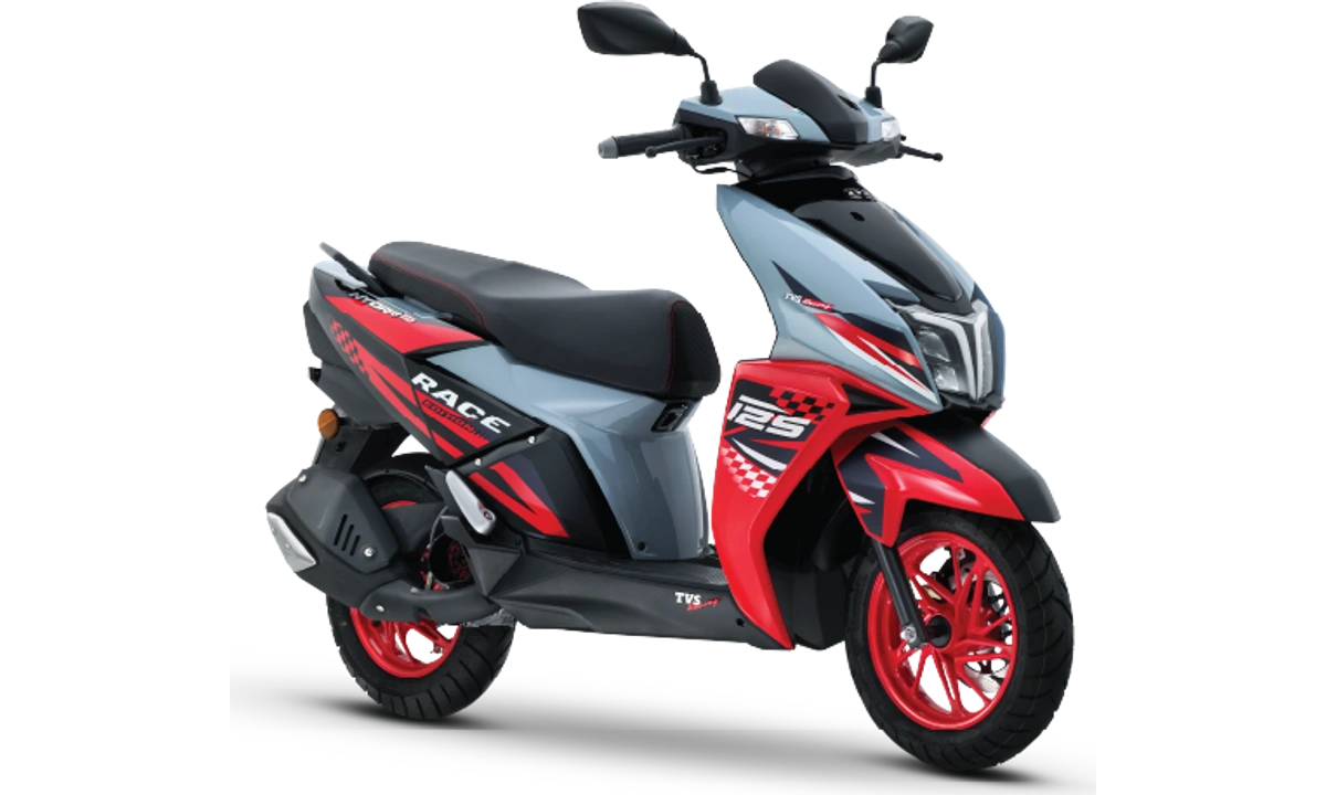 TVS Ntorq 125 Inferno Red