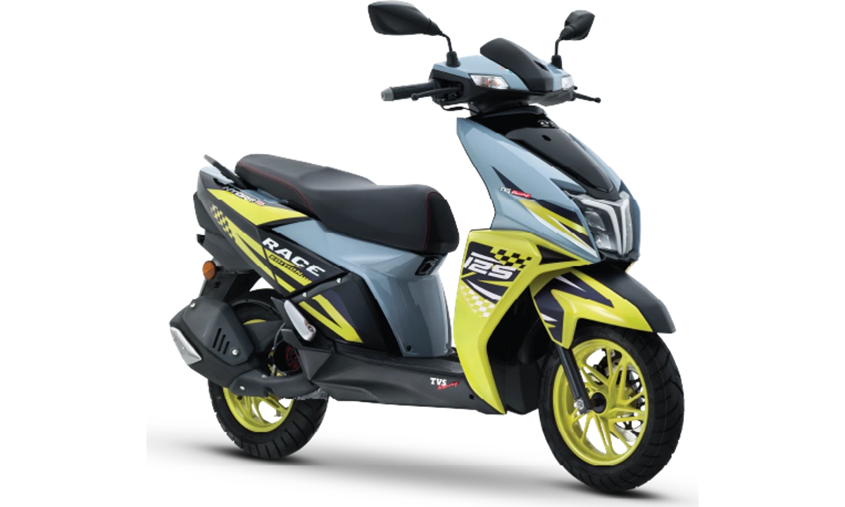 TVS Ntorq 125 Rush Green