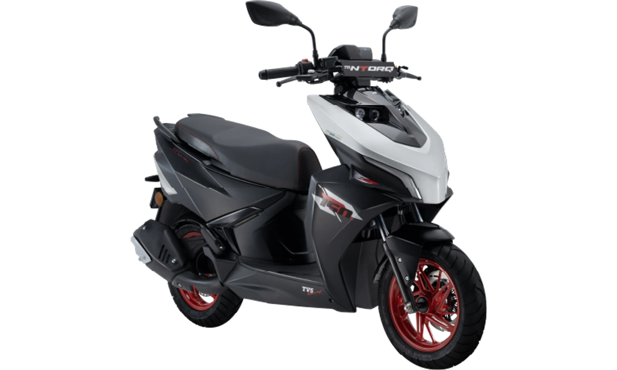 TVS Ntorq 150 Stealth Silver