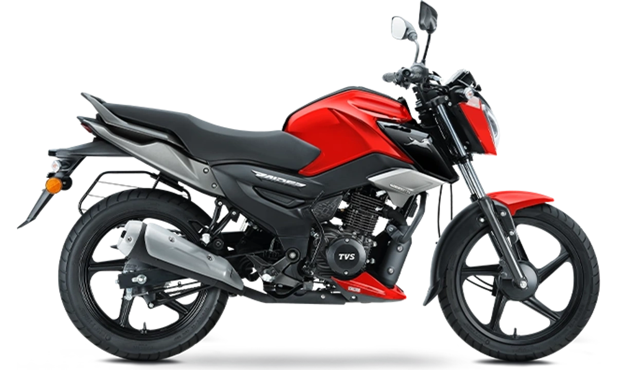 TVS Raider 125 Striking Red